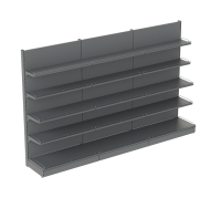 Пристенные стеллажи