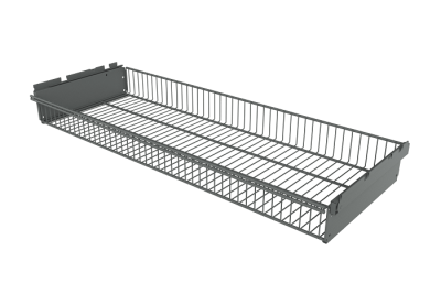 Корзина выдвижная Титан GS 863х440х85 серебристая